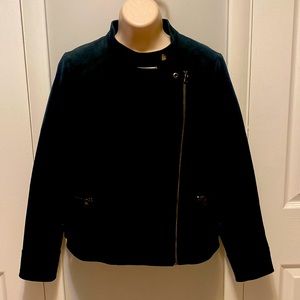 Black Banana Republic Short Jacket. Moto/bomber style.